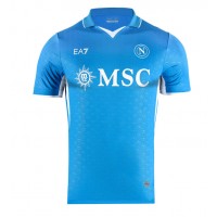 Maglia Calcio SSC Napoli Khvicha Kvaratskhelia #77 Prima Divisa 2024-25 Manica Corta